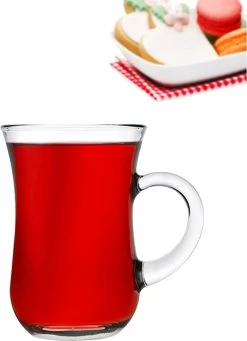 Pasabahce Keyif - Turkse Theeglazen Met Oor - Set Van 6 - 140 Ml -Kook Verkoop 870x1200 6