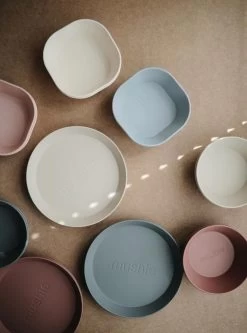 Siliconen Kommen - Mushie - Woodchuck - Set 2 -Kook Verkoop 891x1200