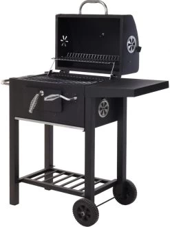 Vaggan Luxe Houtskool Barbecue - Grilloppervlak (LxB) 44 X 32 Cm - Staal - Matzwart -Kook Verkoop 896x1200
