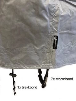 COVER UP HOC Diamond Bbq Hoes Rond - 70x80 Cm - Waterdicht Met Stormbanden En Trekkoord - Geschikt Voor O.a. Kamado, Big Green Egg, Grill Guru, The Bastard, Patton,Weber -Kook Verkoop 900x1200 11