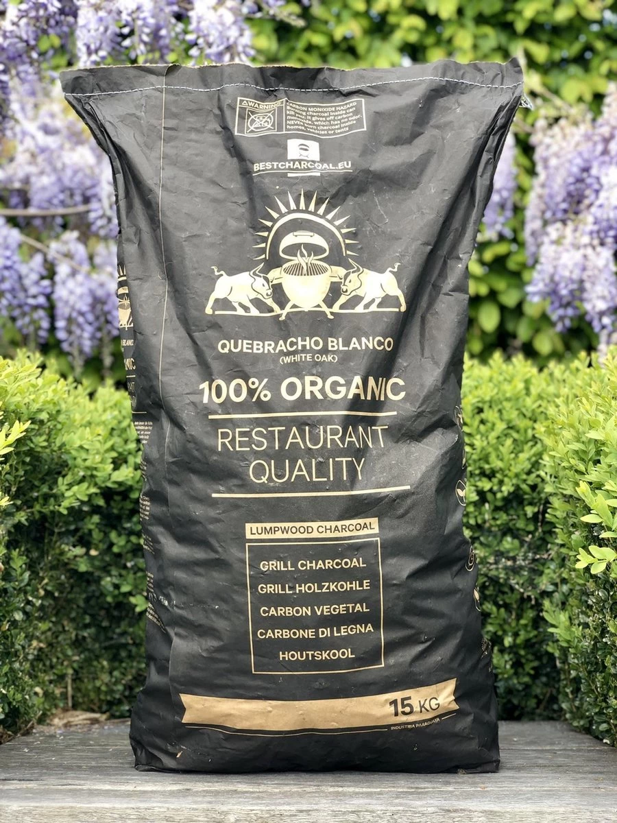 Houtskool Quebracho Blanco 15 Kg “Bestcharcoal” RESTAURANT QUALITY. RESTAURANT QUALITY IS HOGER VAN KWALITEIT DAN PREMIUM 3 Houtskool Quebracho Blanco 15 Kg “Bestcharcoal” RESTAURANT QUALITY. RESTAURANT QUALITY IS HOGER VAN KWALITEIT DAN PREMIUM