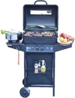 Halifax Gasbarbecue 5,5 KW - Buitenkeuken Met Lavasteen Grillplaat En Gaspit - 100x98 Cm -Kook Verkoop 921x1200 2