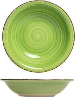 Studio Tavola Diepe Borden Summer Green ø 21 Cm - 6 Stuks -Kook Verkoop 923x1200 3