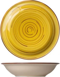 Tavola - Diepe Borden - Kleurrijk - Ø21cm - (6 Stuks) -Kook Verkoop 940x1200