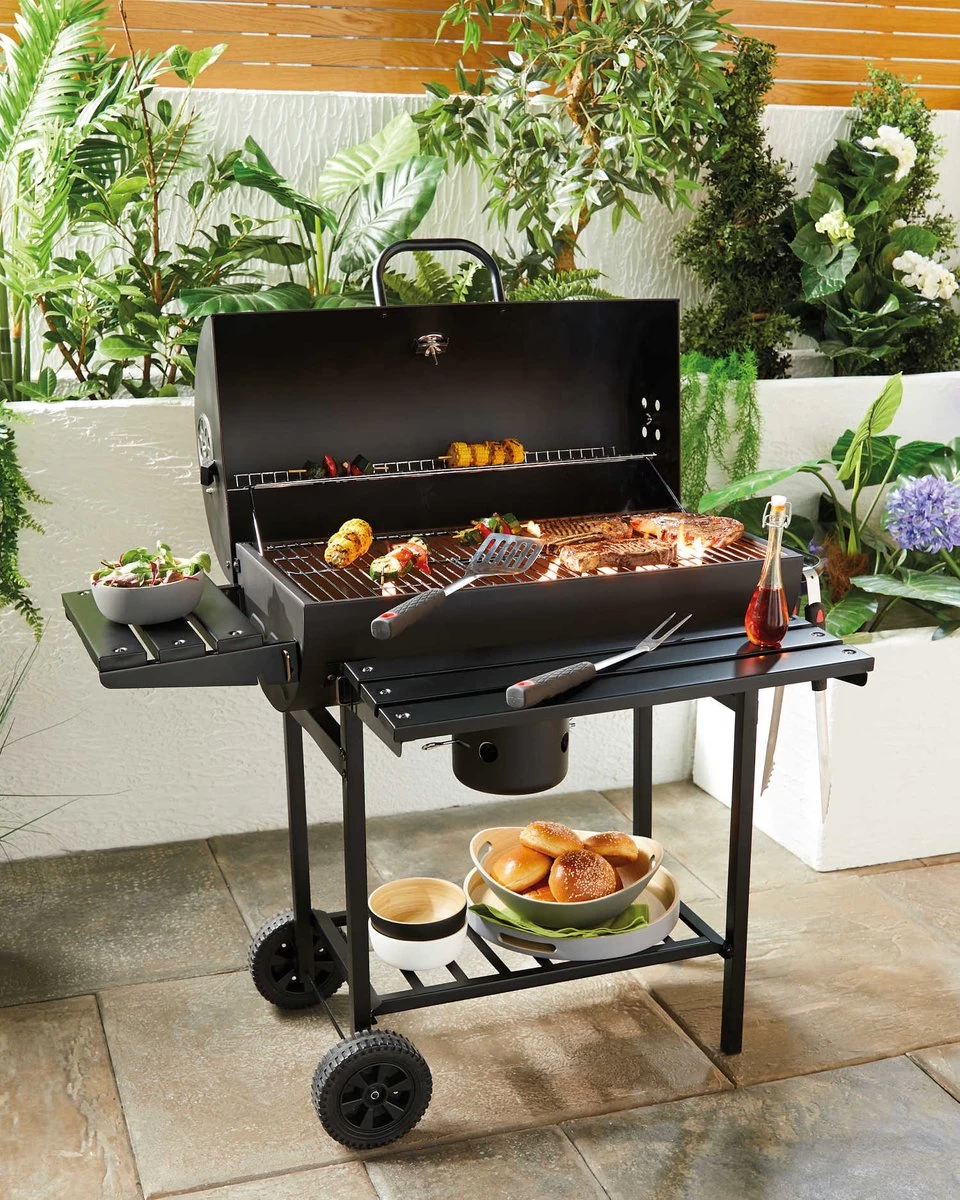 Topline Oil Drum Houtskool Barbecue BBQ 3 Topline Oil Drum Houtskool Barbecue BBQ