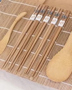 Chopsticks - Bamboe - 5 Paar - Sushi - Giftset -Kook Verkoop 961x1200 3