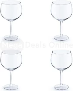 Merkloos 4x PREMIUM Gin & Tonic Glazen - Gin Tonic Glazenset - Cocktailglas - Gin Tonic Cocktailglazen - Cocktailset -Kook Verkoop 972x1200 4