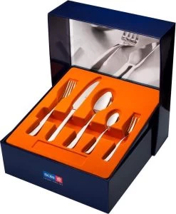 Sola Bestekset Fleurie - Modern - 12 Persoons - 64 Delig - Zilverwit Edelstaal 18/10 - RVS - Zilver -Kook Verkoop 987x1200 1