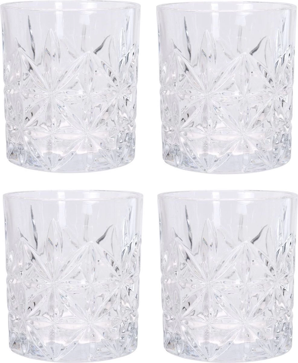 Set Van 8x Stuks Whisky Drinkglazen 230 Ml - Whiskyglazen - Waterglazen 4 Set Van 8x Stuks Whisky Drinkglazen 230 Ml - Whiskyglazen - Waterglazen - Afbeelding 2
